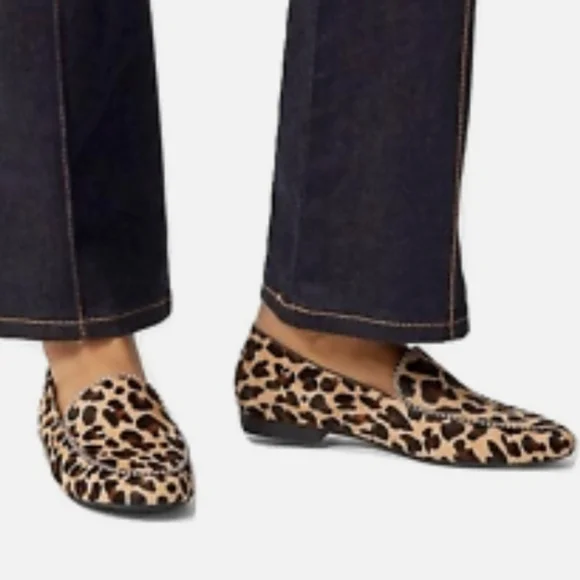 Coach Harper Calf Hair Studded Loafers - Picture 6 of 10